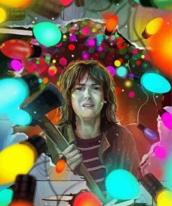 Joyce Byers Poster Paint By Numbers