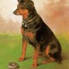 Manchester Terrier Dog Art Paint By Numbers