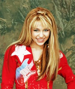 Miley Cyrus Hannah Montana Paint By Numbers