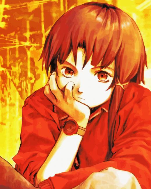 Serial Experiments Lain Science Fiction Anime Paint By Numbers