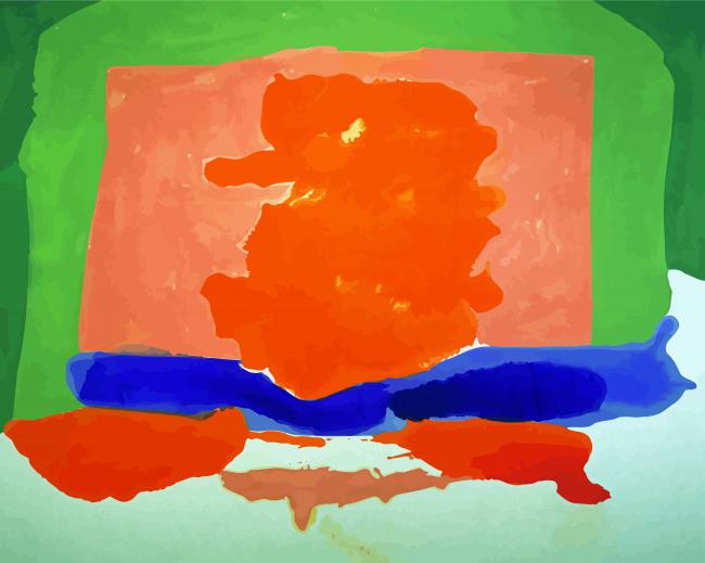 Smalls Paradise By Helen Frankenthaler Paint By Numbers