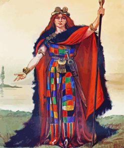 The Queen Boudica Paint By Numbers