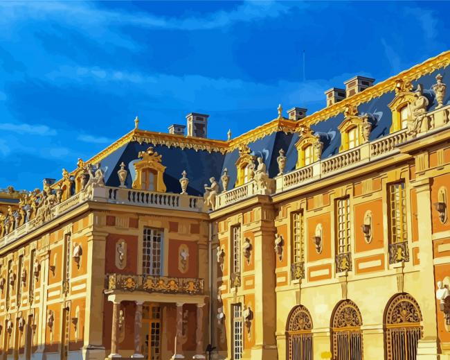 Aesthetic Palace Of Versailles Paint By Numbers