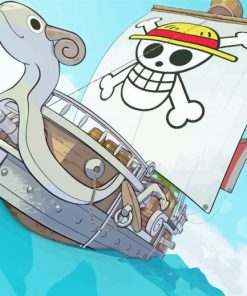 Cool One Piece Ship Paint By Numbers