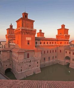 Ferrara Castle Paint By Numbers