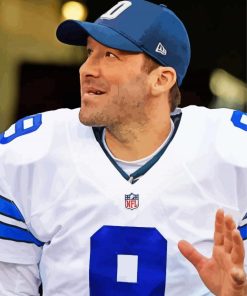 Tony Romo Footballer Paint By Numbers