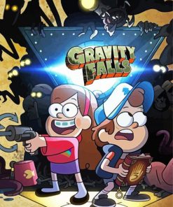 Gravity Falls Poster Paint By Numbers