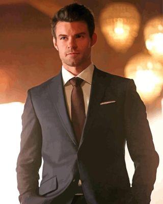 Classy Elijah Mikaelson Paint By Numbers 