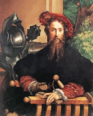 Portrait Of Galeazzo Sanvitale Paint By Numbers 